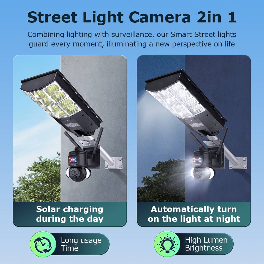 558 Solar Battery Street Light Camera