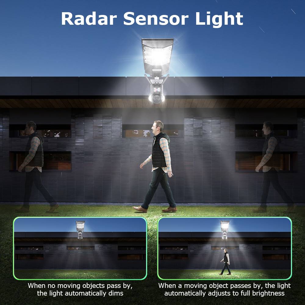 558 Solar Battery Street Light Camera