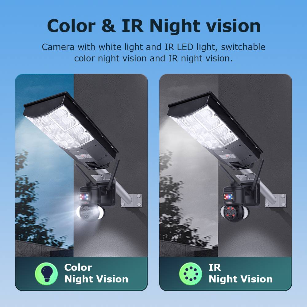 558 Solar Battery Street Light Camera