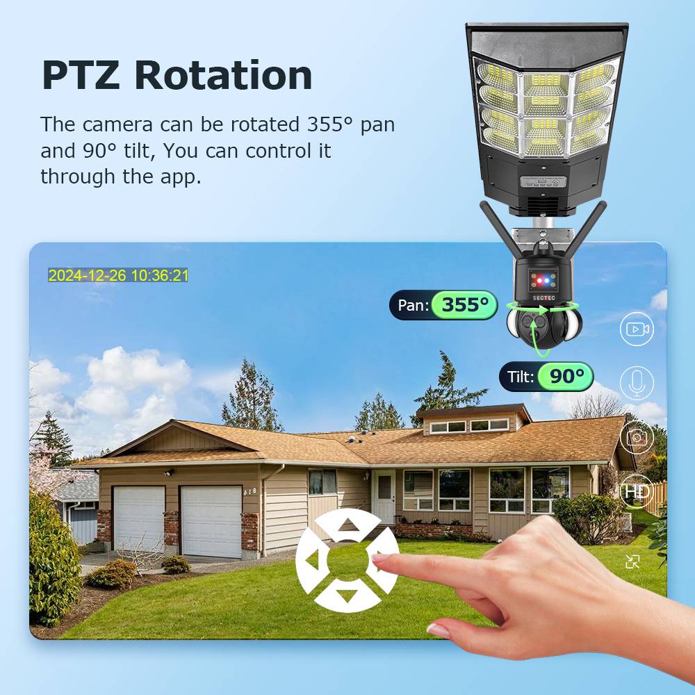 558 Solar Battery Street Light Camera